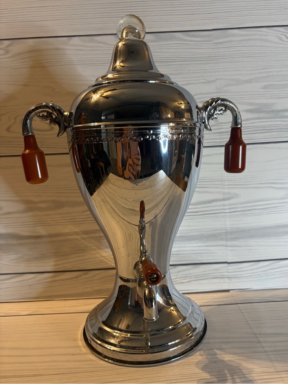 Vintage Continental Silver Co. Electric Coffee Percolator/Coffee Maker UNTESTED